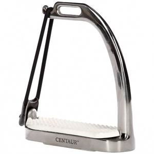 NEW CENTAUR peacock stirrup irons in silver